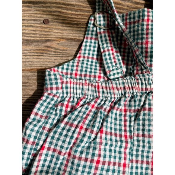 Vintage 1950s Toddler Gingham check Cotton Overalls Sears 2/3T? - Picture 5 of 13